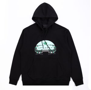 プラダ Prada x Honet パーカー ブラック
