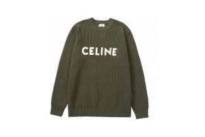 セリーヌ Celine モダールニットセーター グリーン