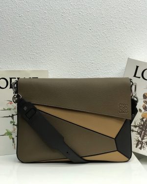 ロエベ Loeweパズルバッグ36.5*27.5*10cm