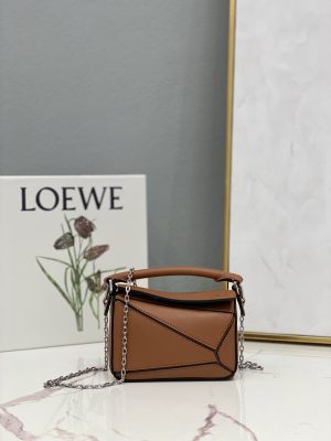 ロエベ Loewe パズルバッグ 12*8.5*5.5cm