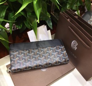 ゴヤール Goyard マティニョンGM ウォレット ブラック 長財布