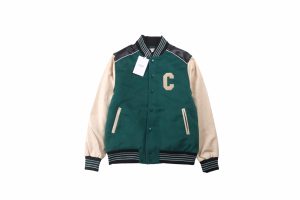セリーヌ Celine Cパッチ オーバーサイズ テディジャケット 22FW