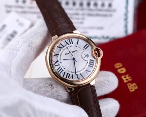 カルティエ バロンブルー42mm クォーツムーブメント 【GD工場出品】
