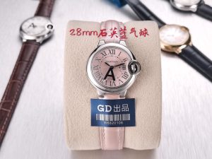 カルティエ バロンブルー28mm クォーツムーブメント 【GD工場出品】
