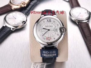 カルティエ バロンブルー36mm クォーツムーブメント 【GD工場出品】【GD工場出品】