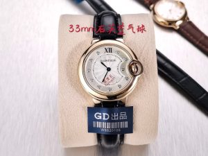 カルティエ バロンブルー33mm クォーツムーブメント 【GD工場出品】