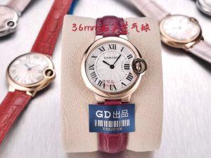 カルティエ バロンブルー36mm クォーツムーブメント 【GD工場出品】