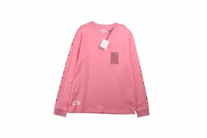 クロムハーツ CHROME HEARTS クルー ネック スウェットシャツ ピンク