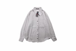 クロムハーツ CHROME HEARTS クロハートロゴプリントシャツ ホワイト 22FW