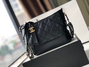 CHANELシャネル ガブリエル ドゥ シャネル スモール ホーボー バッグ A91810 15×20×8cm