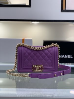 CHANELシャネル BOY CHANEL スモール ハンドバッグA67085 12 × 20.5 × 8.5 cm