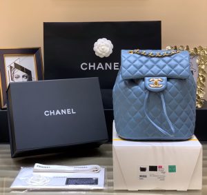 CHANELシャネル バックパック A91123 20x25x15cm