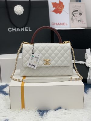 CHANEL 19C シャネル ココハンドルハンドバッグ  A92992