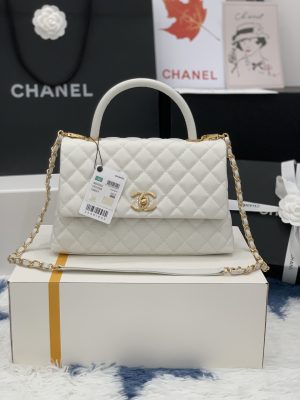 CHANEL 19C シャネル ココハンドルハンドバッグ  A92992