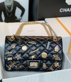 CHANELシャネル クラシック ハンドバッグ 57586  25x6x16cm