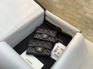 CHANELシャネル クラシック フラップ カード ケース AP0214 11×7cm