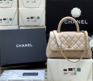 CHANELシャネル ココハンドルハンドバッグ A92990  23×14×9cm