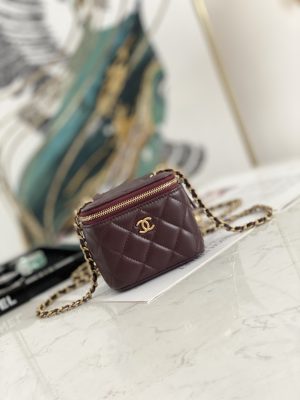 CHANELシャネル スモール ヴァニティー ケース AP1447 8.5×11×7cm