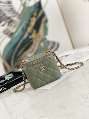 CHANELシャネル スモール ヴァニティー ケース AP1447 8.5×11×7cm
