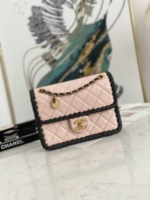 CHANELシャネル フラップ バック AS2496 22x17x7cm