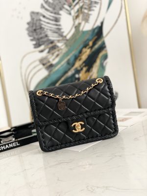 CHANELシャネル フラップ バック AS2496 22x17x7cm