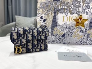 Dior ディオール SADDLE ロングウォレット 11 x 7 x 3 cm