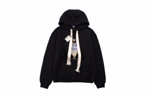 ロエベ Loewe 千と千尋 カバ パターン パーカー ブラック 22FW