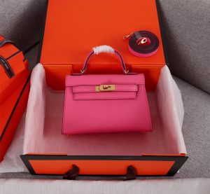 HERMES エルメス ミニ ケリー mini kelly 19  19cm