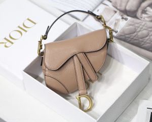 Dior ディオール SADDLE マイクロバッグ 12cm*7.5*5cm