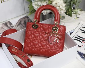 Dior ディオール LADY DIOR バッグ  20*16.5*8cm