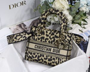 Dior ディオール LADY D-LITE ミディアムバッグ 24*20*11cm