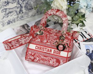 Dior ディオール LADY D-LITE ミディアムバッグ 24*20*11cm