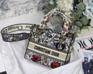 Dior ディオール LADY D-LITE ミディアムバッグ 24*20*11cm