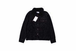 セリーヌ Celine デニム ブラック スパンコールジャケット 22FW