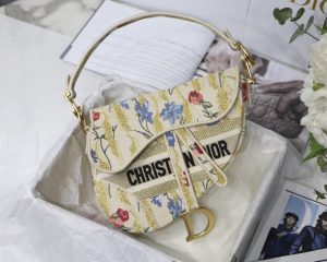 Dior ディオール SADDLE バッグ 25.5x20x6.5cm