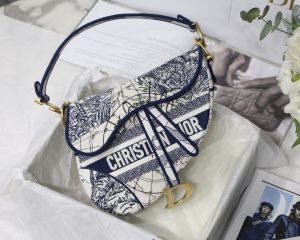 Dior ディオール SADDLE バッグ 25.5x20x6.5cm