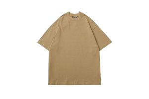 バレンシアガ Tシャツ ミディアムフィット　カーキ　ビンテージジャージー