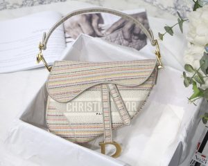 Dior ディオール SADDLE バッグ 25.5x20x6.5cm