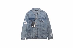 クロムハーツ CHROME HEARTS バッククロスパッチデニムジャケット