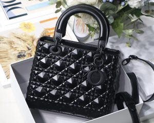Dior ディオール D-LITE ミディアムバッグ 24*20*11cm
