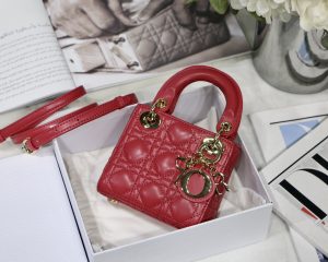 Dior ディオール LADY DIOR マイクロバッグ 12*10.2*5cm