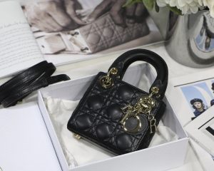 Dior ディオール LADY DIOR マイクロバッグ 12*10.2*5cm