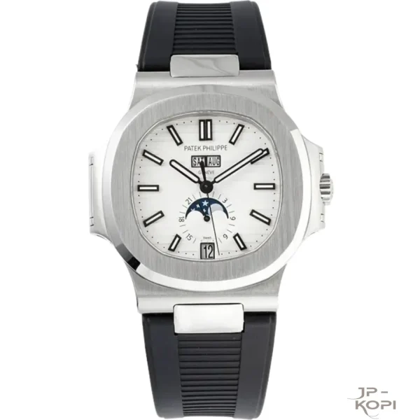 パテック フィリップ ノーチラス 5726|ホワイトダイヤル ラバー 年次カレンダー【PPF製】