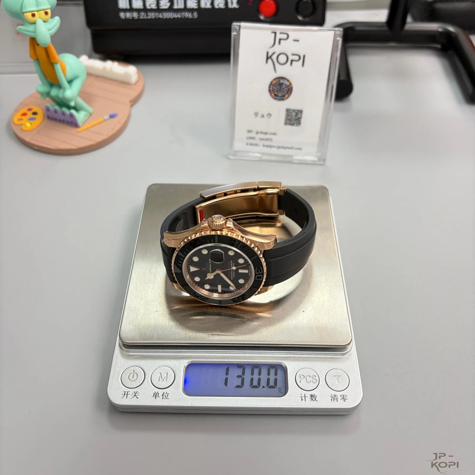 ロレックス ヨットマスター40 126655|エバーローズゴールド ブラックダイアル 丹東Cal.3235【VS工場製】 - 画像 (13)