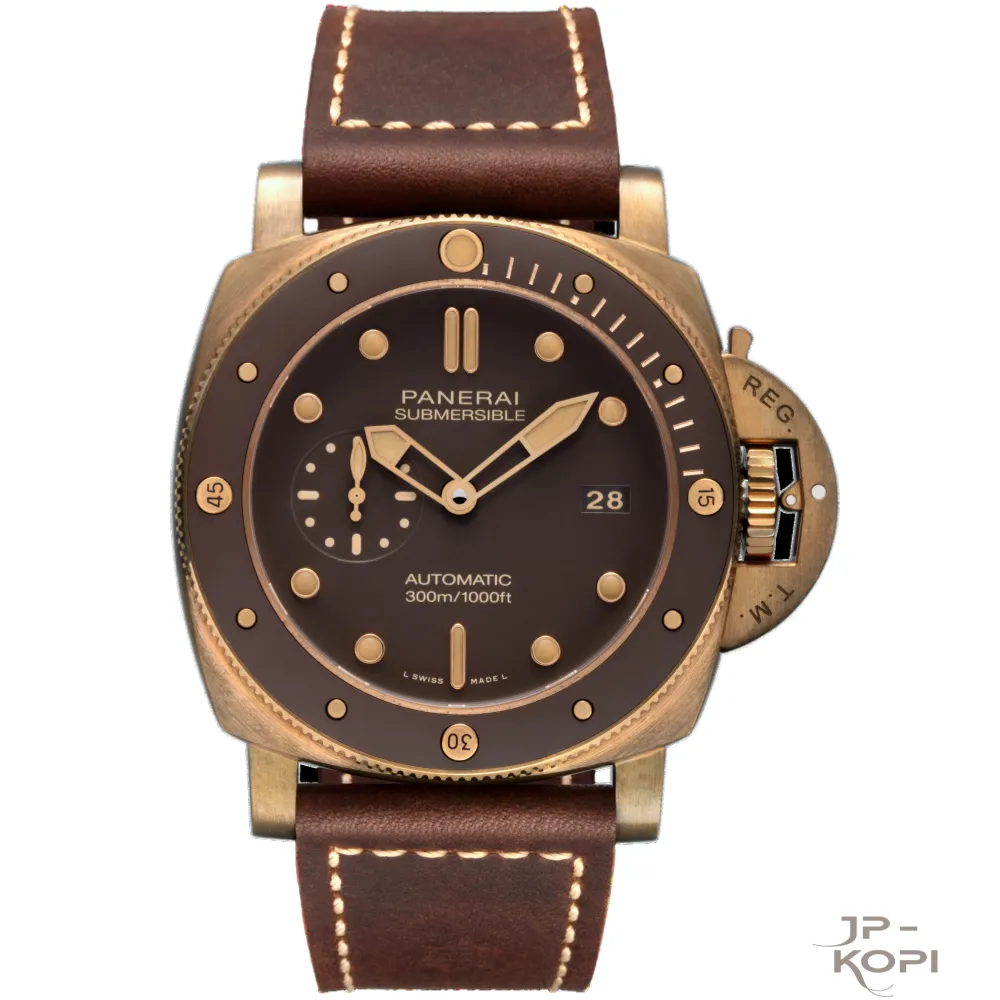 パネライ サブマーシブル ブロンゾ PAM00968|ブラウン 47MM【VS工場製】