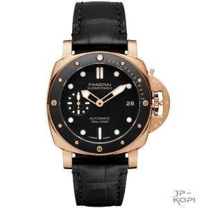パネライ サブマーシブル PAM00974｜ゴールドテック×ブラック 42MM【VS工場製高品質モデル】