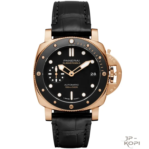 パネライ サブマーシブル PAM00974｜ゴールドテック×ブラック 42MM【VS工場製高品質モデル】