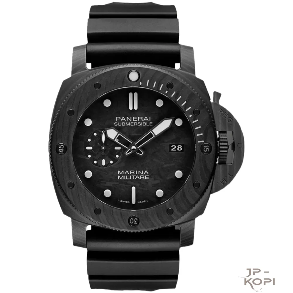 パネライ サブマーシブル マリーナ ミリターレ PAM00979|ブラックカーボン×47MM【VS工場製】