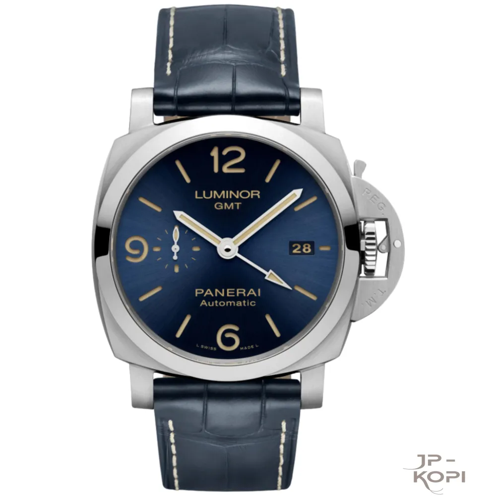 パネライ ルミノール 1950 GMT PAM01033|ブルー文字盤×44MM【VS工場製高品質モデル】