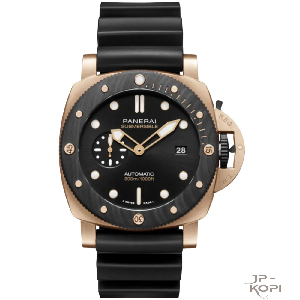 パネライ サブマーシブル PAM01070|ゴールドテック×カーボン 44MM【VS工場製】